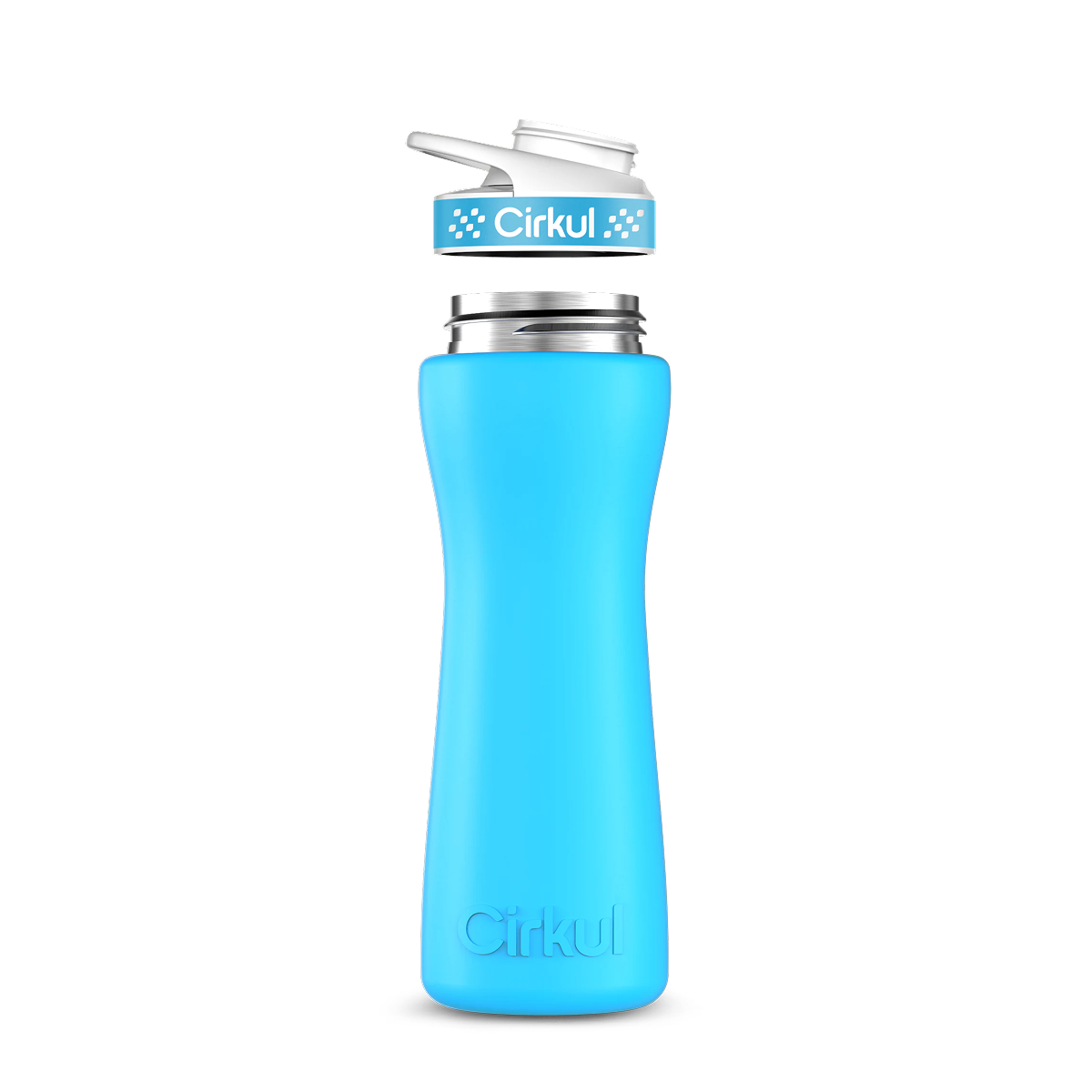Custom 22oz. Stainless Steel Bottle & Comfort Grip Lid - US 7798