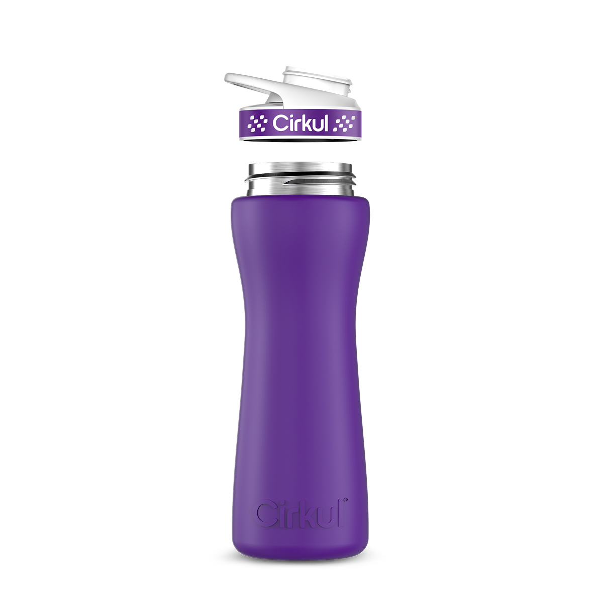 Custom 22oz. Stainless Steel Bottle & Comfort Grip Lid - US 6759