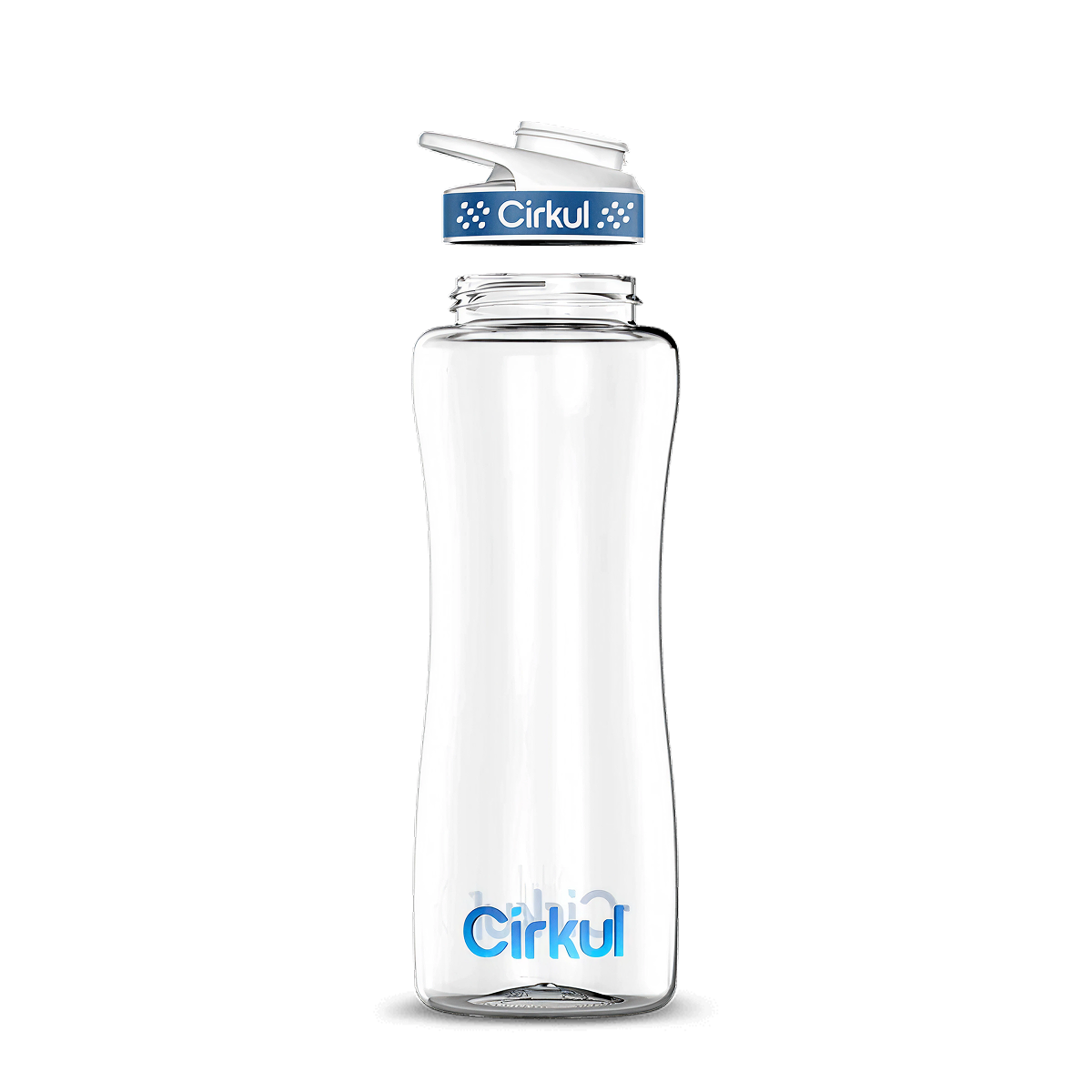 Custom 32oz. Plastic Bottle & Comfort Grip Lid - US 1105