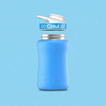 12oz. Stainless Steel Bottle & Comfort Grip Lid - US 8738