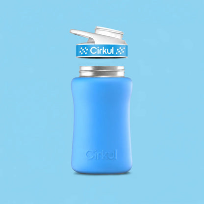 12oz. Stainless Steel Bottle & Comfort Grip Lid - US 8738