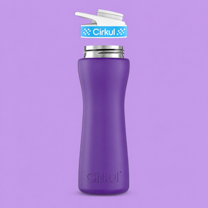 22oz. Stainless Steel Bottle & Comfort Grip Lid - US 3283