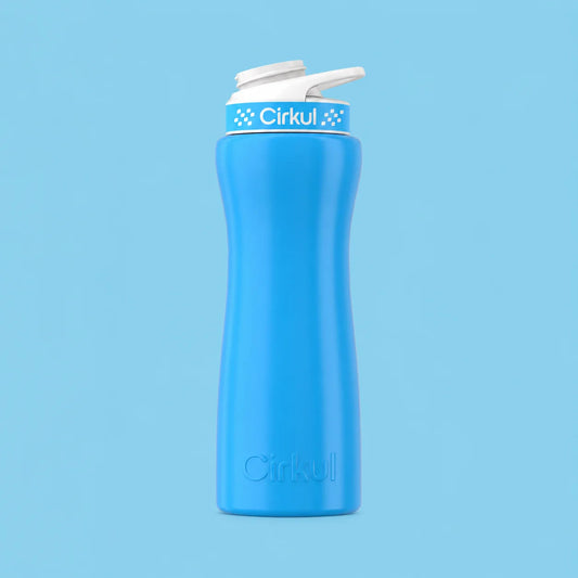 22oz. Stainless Steel Bottle & Comfort Grip Lid - US 0392