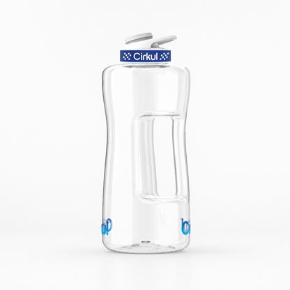 62oz. Plastic Bottle & Comfort Grip Lid - US 3515