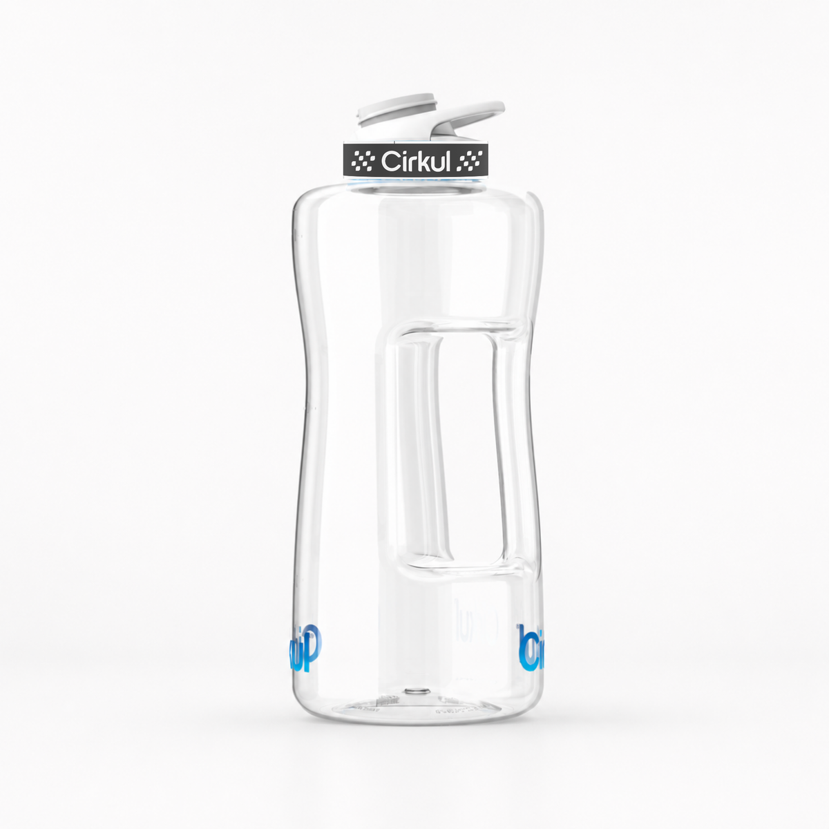 62oz. Plastic Bottle & Comfort Grip Lid - US 4935