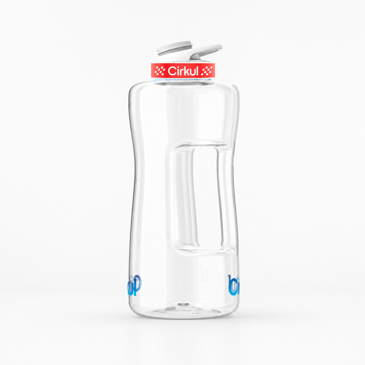 62oz. Plastic Bottle & Comfort Grip Lid - US 3253