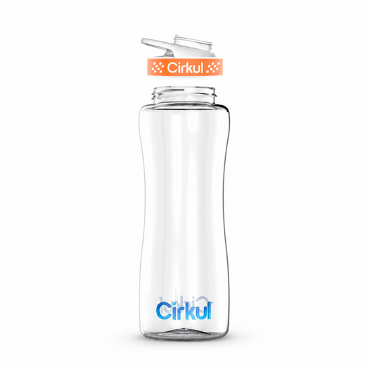 32oz. Plastic Bottle & Comfort Grip Lid - US 7941