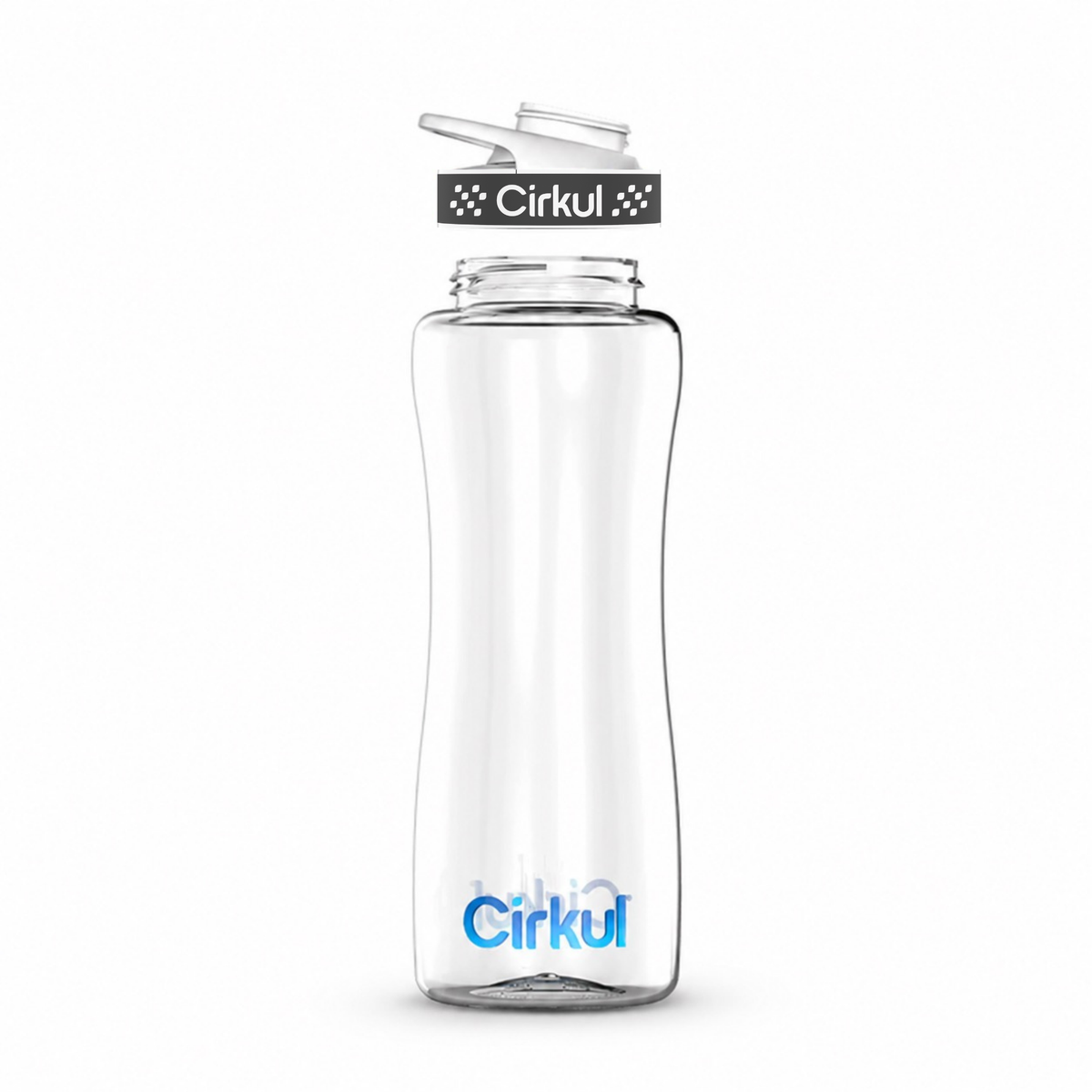 32oz. Plastic Bottle & Comfort Grip Lid - US 1762