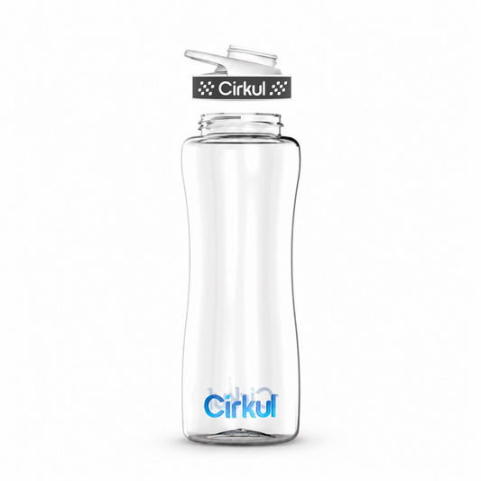 32oz. Plastic Bottle & Comfort Grip Lid - US 1762