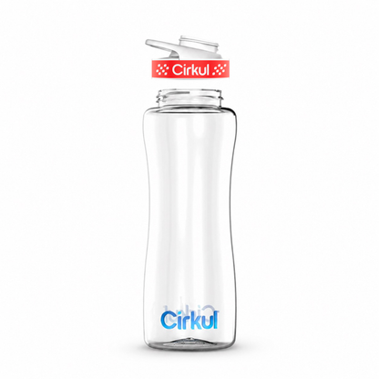 32oz. Plastic Bottle & Comfort Grip Lid - US 7696