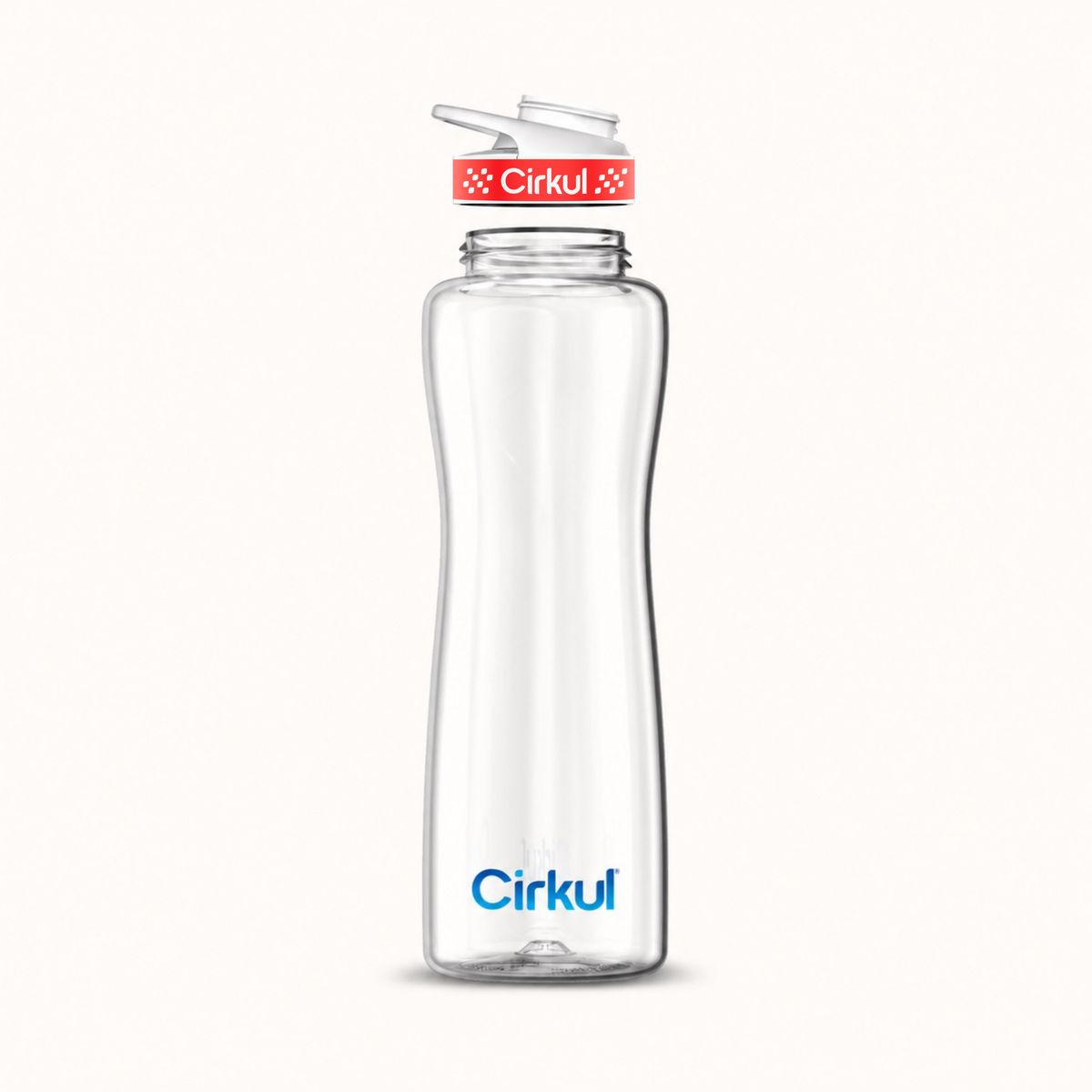 42oz. Plastic Bottle & Comfort Grip Lid - US 0200