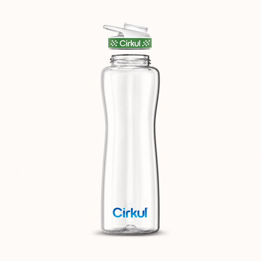 42oz. Plastic Bottle & Comfort Grip Lid - US 2074