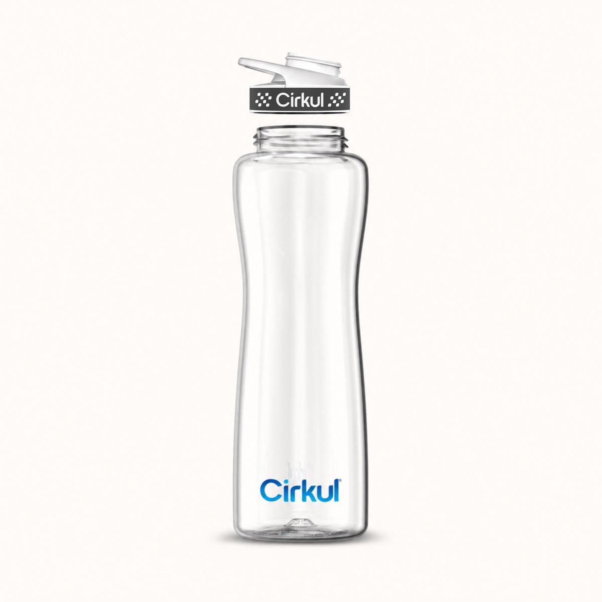 42oz. Plastic Bottle & Comfort Grip Lid - US 5211