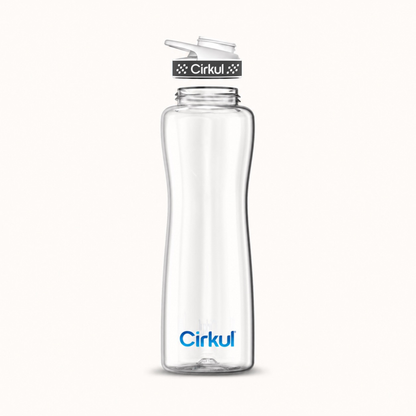 42oz. Plastic Bottle & Comfort Grip Lid - US 5211