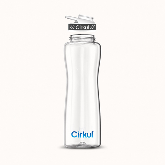 42oz. Plastic Bottle & Comfort Grip Lid - US 5211
