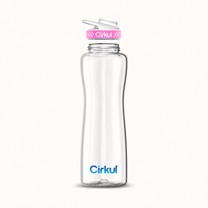 42oz. Plastic Bottle & Comfort Grip Lid - US 5057