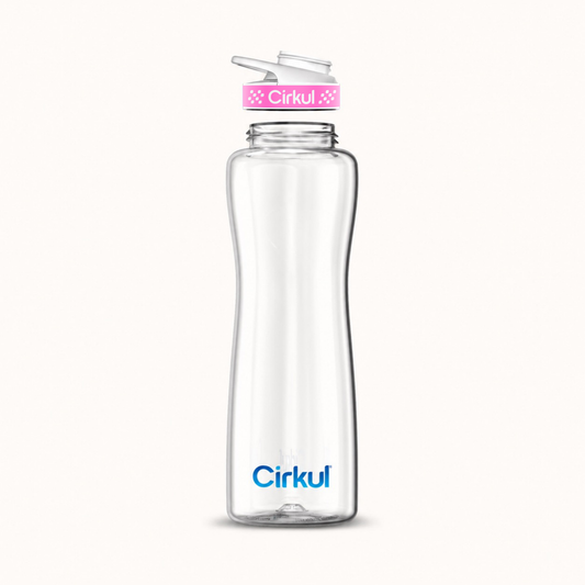 42oz. Plastic Bottle & Comfort Grip Lid - US 5057