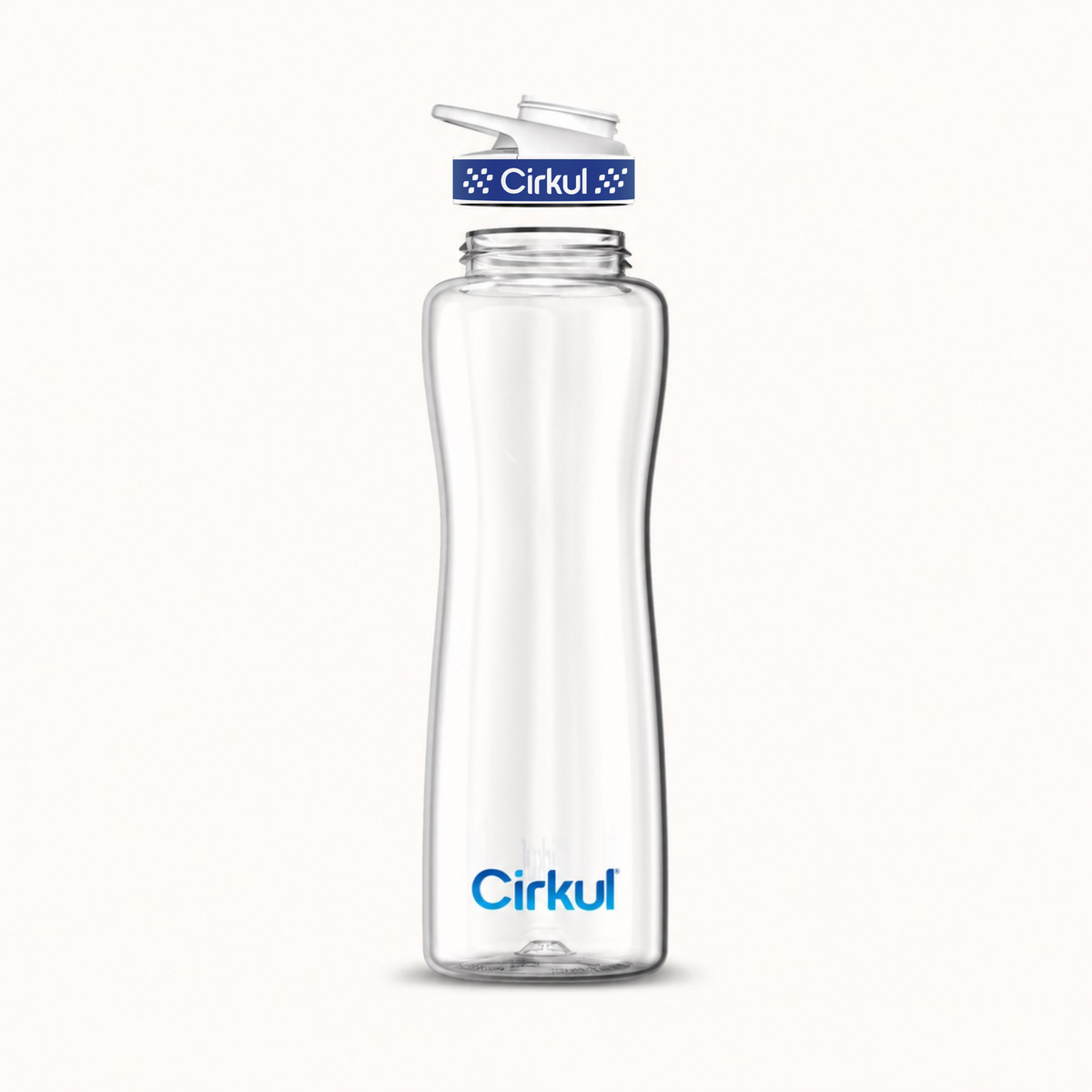 42oz. Plastic Bottle & Comfort Grip Lid - US 0301