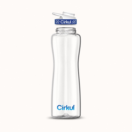 42oz. Plastic Bottle & Comfort Grip Lid - US 0301