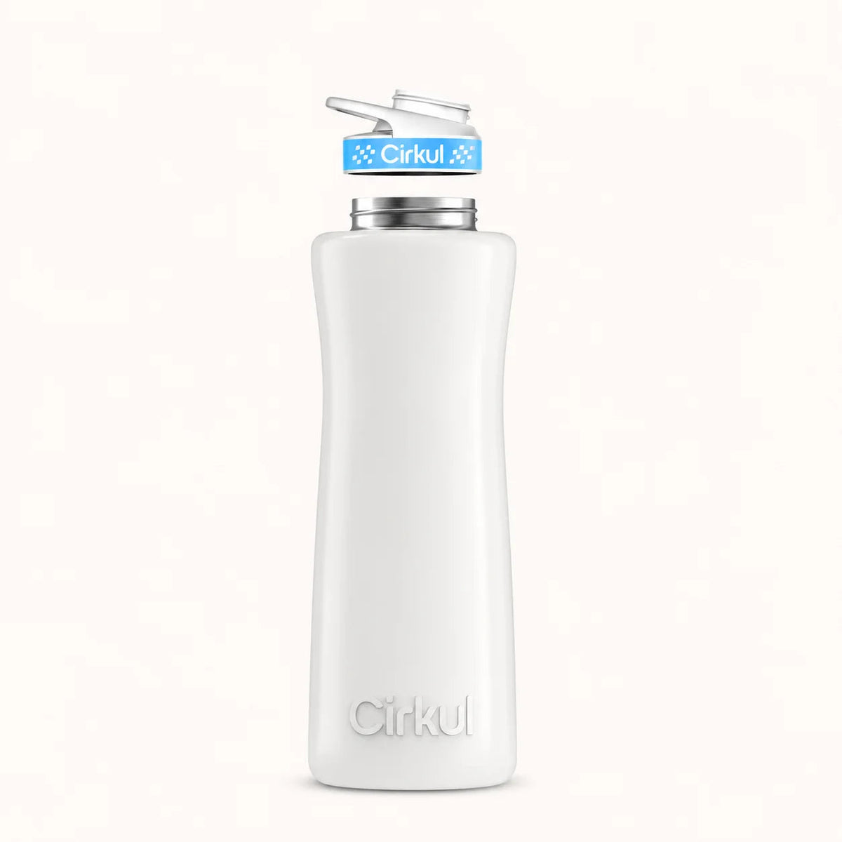 42oz. Stainless Steel Bottle & Comfort Grip Lid - US 7819