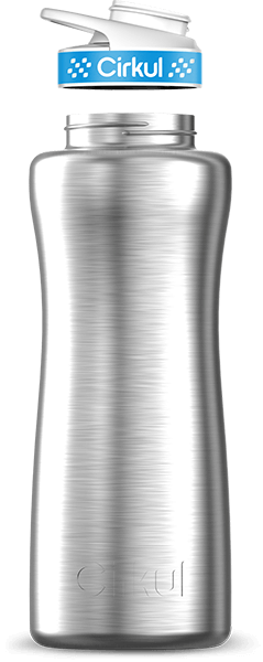 Custom 32oz. Stainless Steel Bottle & Comfort Grip Lid - US 5322