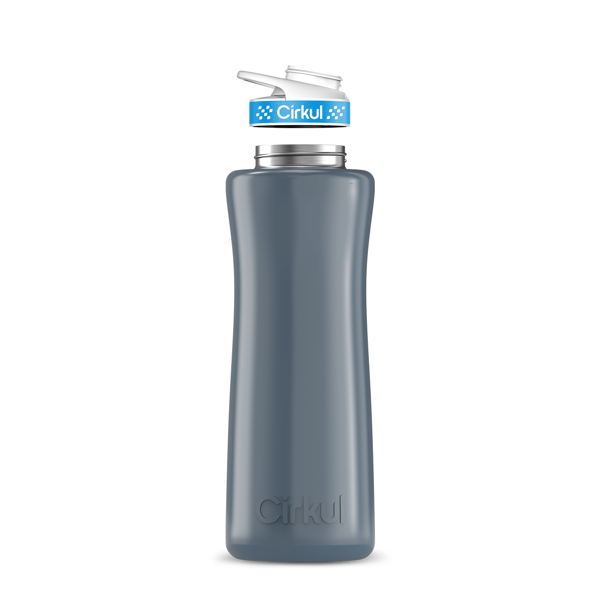 42oz. Stainless Steel Bottle & Comfort Grip Lid - US 9903