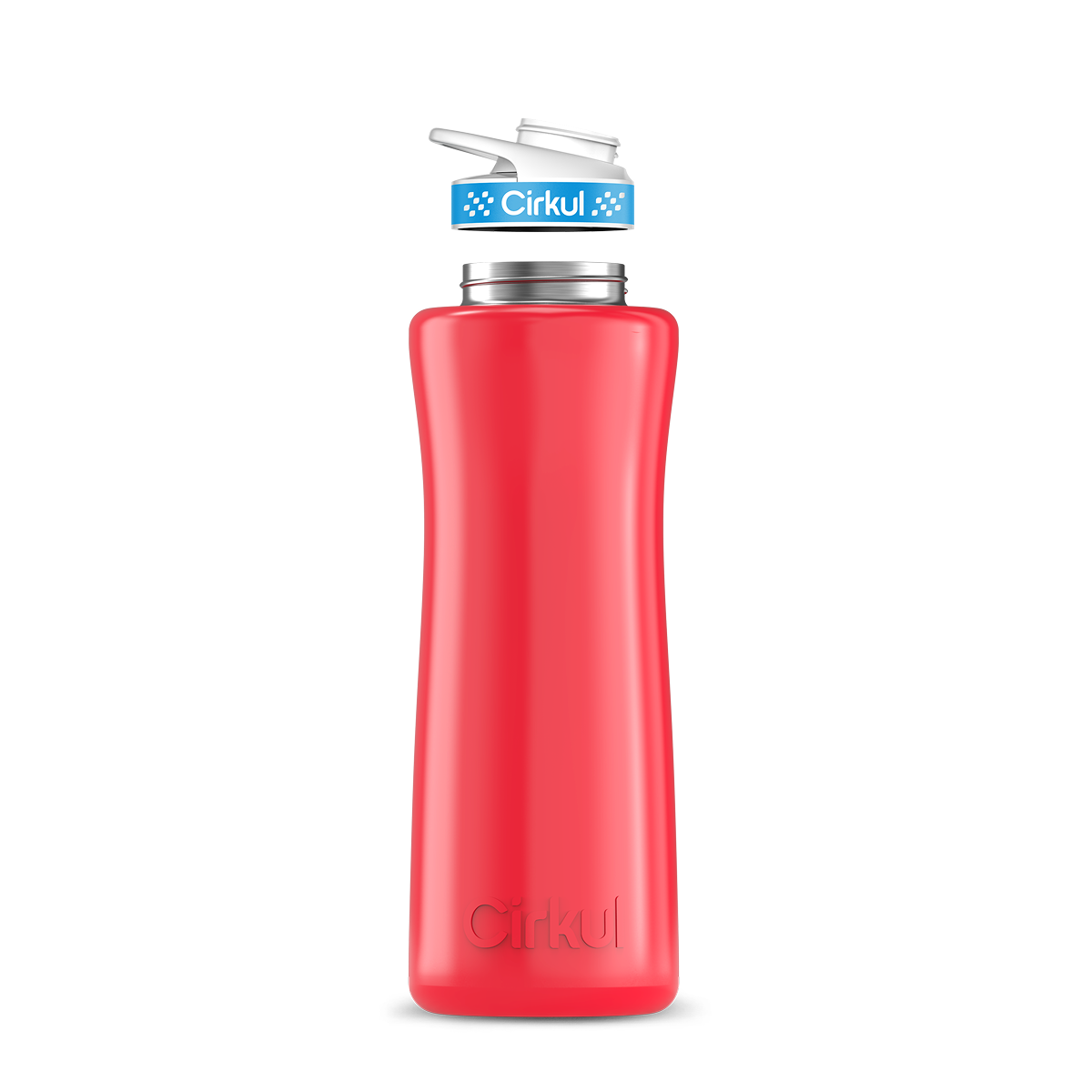 42oz. Stainless Steel Bottle & Comfort Grip Lid - US 3332