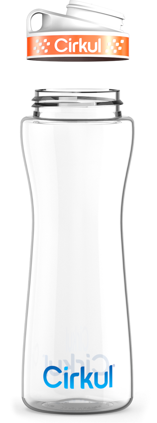 Custom 22oz. Plastic Bottle & Comfort Grip Lid - US 9073